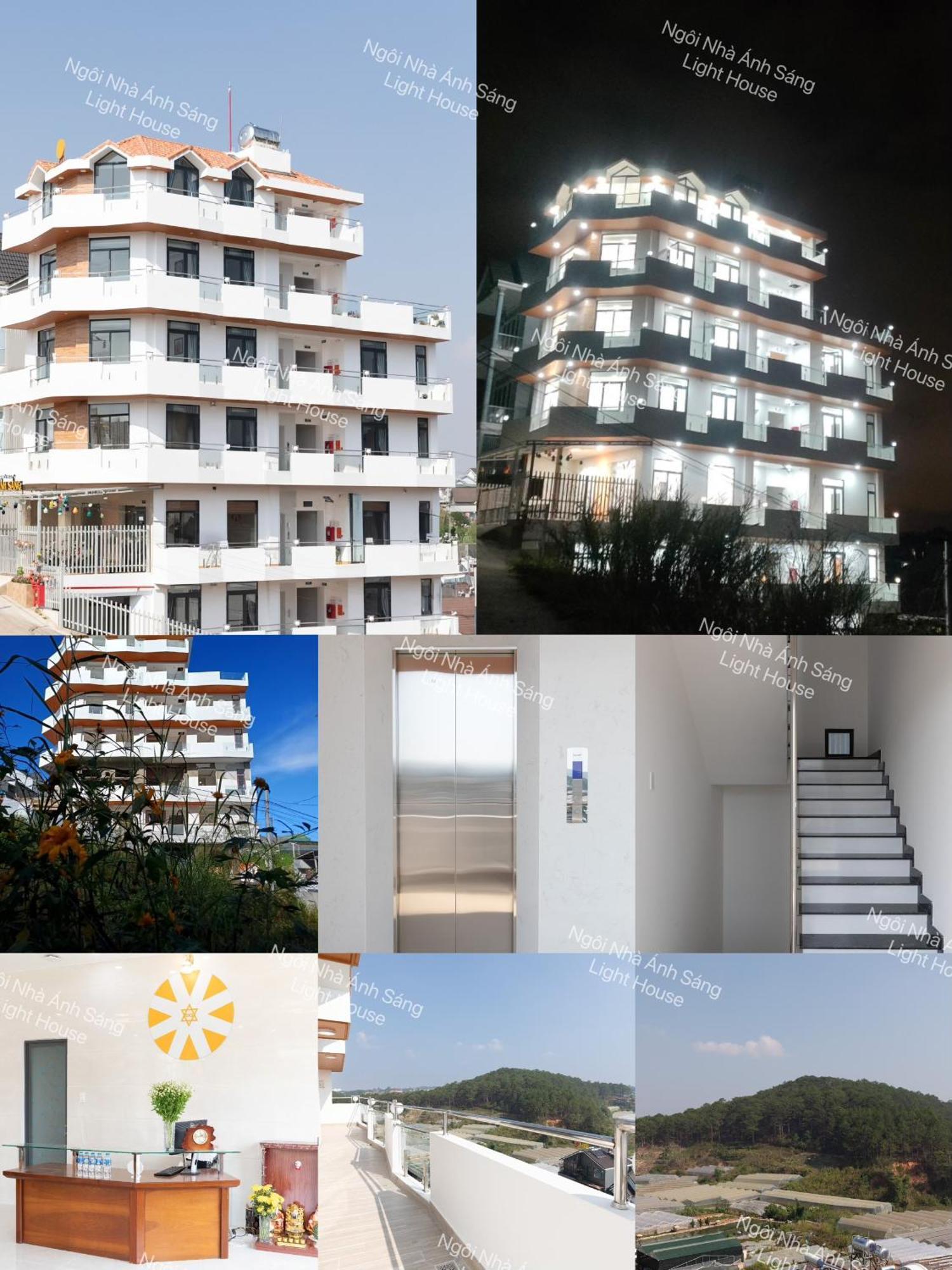 Hotel Khach San Anh Sang - Light House Dalat Exterior foto